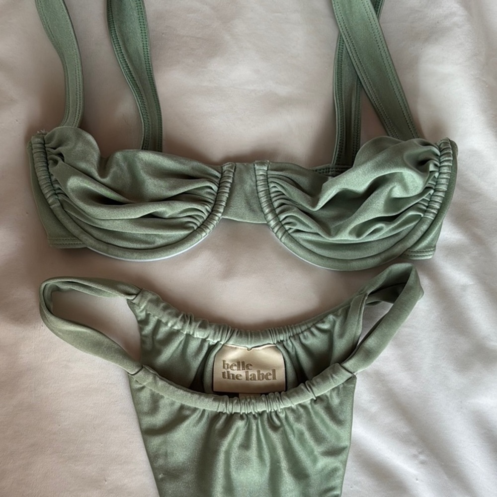 Belle the Label Green Bikini Set